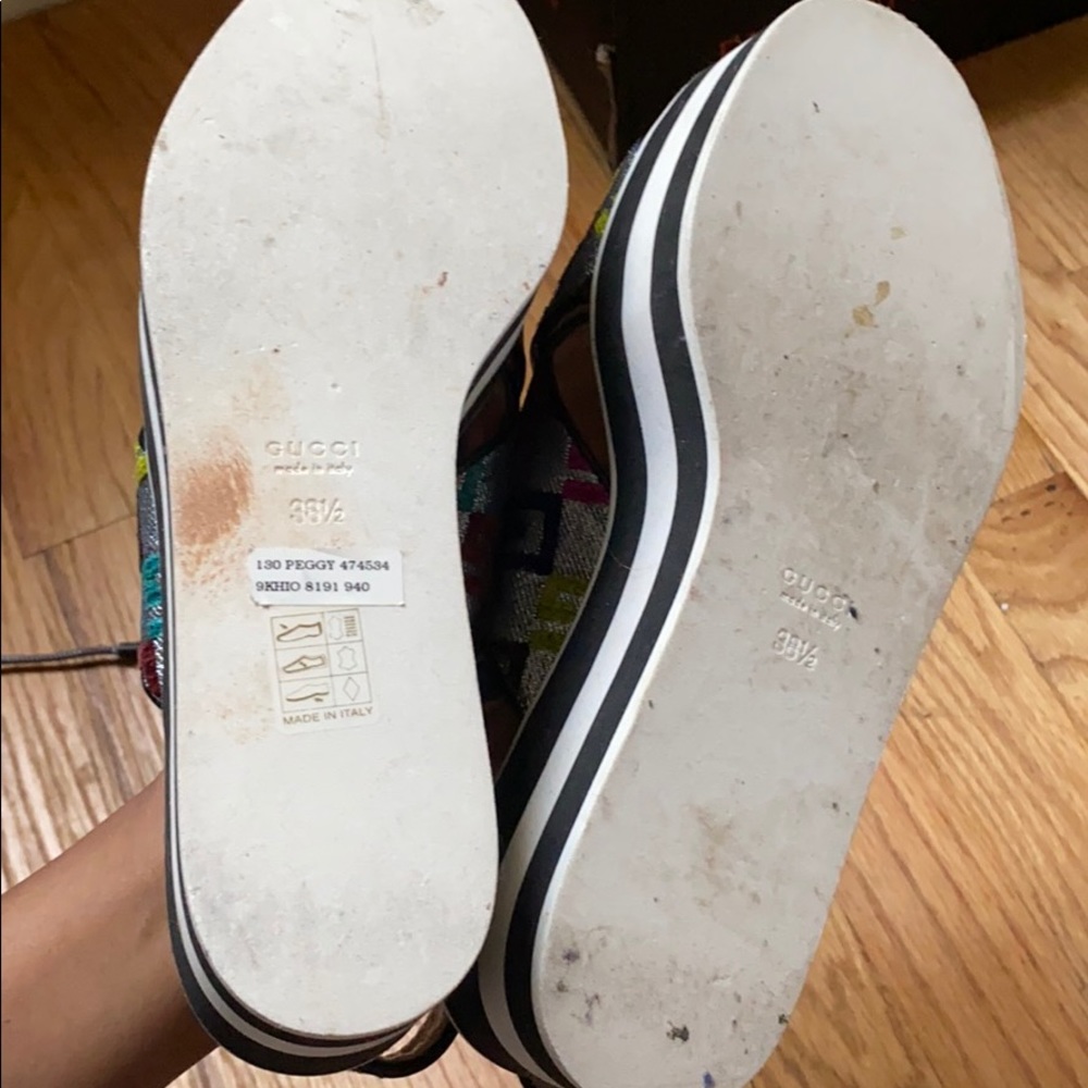 Gucci platform sandals - Picture 2 of 3